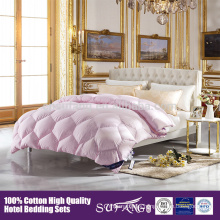 Wholesale hotel home down filling soft touch quilt